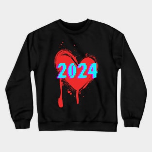 2024 - Gamers - Celebration - New Years - Birthday Crewneck Sweatshirt